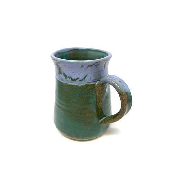 Brent MARTZEN Minimalist Handmade Art Pottery Mug Hand Thrown Coffee Tea ~Signed - Picture 2 of 8